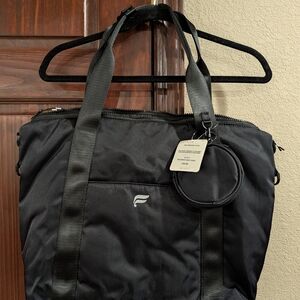 Fabletics Black Duffel Bag for Men Or Women